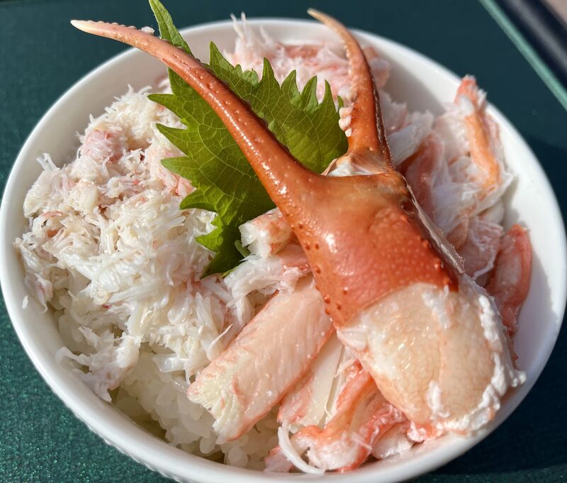 贈り物に　かに丼セット（２人前）300ｇ（冷凍）